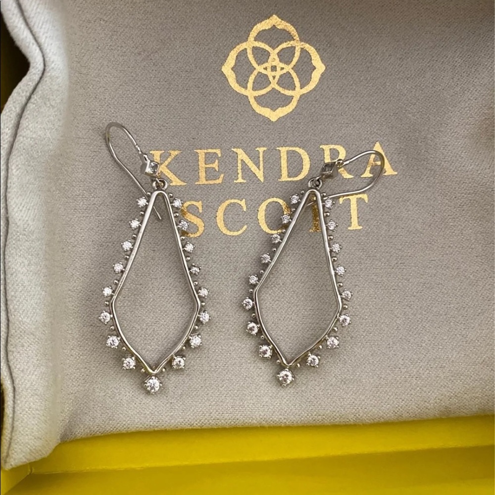 Kendra Scott Crystal Drop earrings